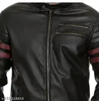 Synthetic Leather Jacket for Men 