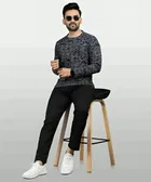 Round Neck Printed T-Shirt for Men 