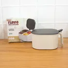Fancy 4-Section Masala Box for Kitchen Storage, Assorted_2678