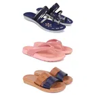 Combo of Flats with Slippers & Sliders for Women 