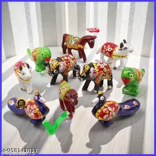 Animal Showpiece Set (Multi)