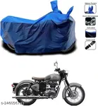 Polyester Waterproof Bike Cover for Royal Enfield Bullet 350 