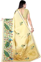 Crepe Printed Saree for Women 