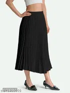 Crepe Skirts for Women 