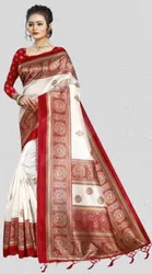 Art Silk Printed Saree for Women 