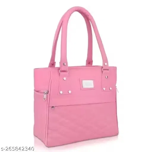 Womens Shoulder/Hand Bag (Pink) (Pack of 1)