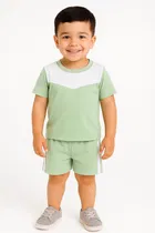 Solid Top & Bottom Set for Boys 