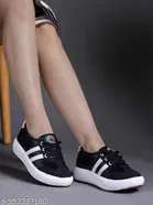 Shoetopia Girls Sneakers Black 