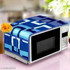 KANUSHI Industries® 1 Pc Microwave/Oven Top Cover + 1 Pc Fridge/Refrigerator Top Cover + 4 Fridge Mate 