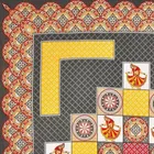 Flat Jaipuri Prints Single Bedsheet with 1 Pillow Cover 100% Cotton 