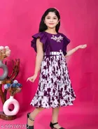Printed Cotton Frock for Girls 