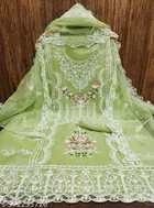 Embroidered Unstitched Suit for Women 