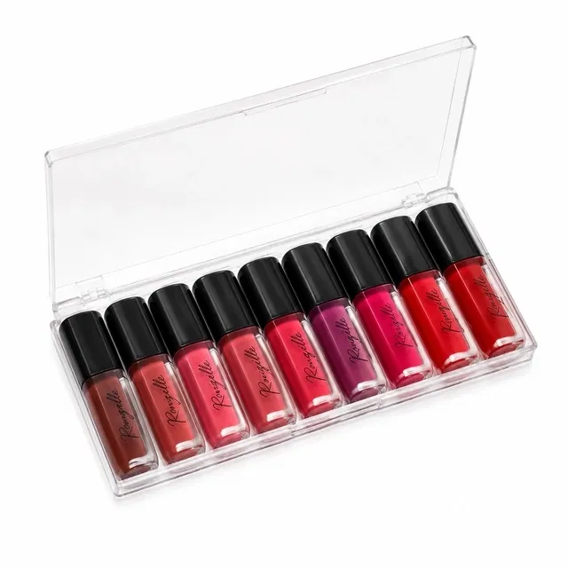 Ronzille Long Lasting Waterproof Non Transfer Liquid Matte Lipstick [Pack of 10]