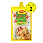 मैगी हॉट एंड स्वीट टोमेटो मिर्च सॉस 2X75 g 
