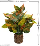 Plastic Artificial Flower With Pot,Multicolour