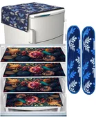 Knit 7 Pcs Fridge Cover Set 