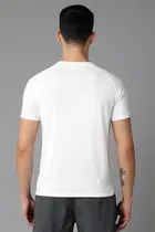 Round Neck Solid T-Shirt for Men 