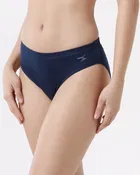 Cotton Solid Briefs for Women, Pack of 1 