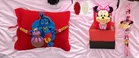 Synthetic Rakhi with Light Watch for Kids 
