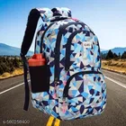 Fabric Backpack Bag, Blue