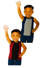 Cotton Solid Innerwear for Boys, Multicolour, Pack of 2 