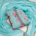 वीमेन अन्स्टिचड ड्रेस मटेरियल सूट 