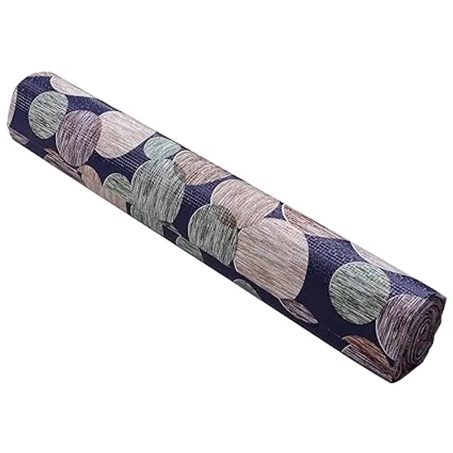 Laminated Non Woven Multipurpose Kitchen Cabinet Drawer Shelf Mat (Multicolor, 45x500 cm)