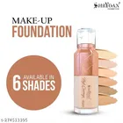 Shryoan High Coverage Foundation| Matte & Natural Finish Liquid Foundation & Long Lasting with Easy Blendable, Suitable for All Skin Types 