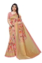 Art Silk Printed Saree for Women 