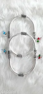 Anklet Silver Free Size Anklets & Toe Rings for Women