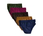 Solid Mid Rise Briefs for Women, Pack of 5 