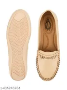 Shoetopia Solid Synthetic Loafers 