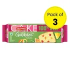 Britannia Gobbles 100% Veg Bar Cake Fruit 3X60 g 