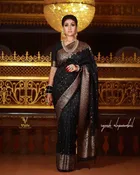 Jacqard Zari Saree for Women (Multicolor, 6.3 m)