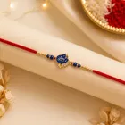 Designer Veera Rakhi for Brother Blue