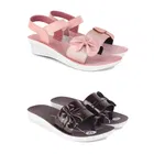 Combo of Flats with Sandals for Women 