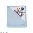Cotton Baby Towel (Sky Blue, 27x37 inches)