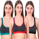 Cotton Blend Non Padded Bra for Women 