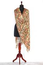 Art Silk Printed Dupatta for Women & Girls, Yellow 