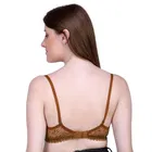 Cotton Blend Printed Padded Bra for Women 