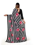 Georgette Printed Saree for Women 