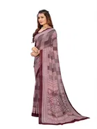 Georgette Printed Saree for Women 