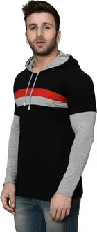 Full Sleeve Hooded T-Shirt for Men 