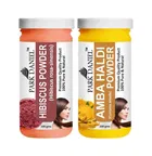 Park Daniel 100% Pure & Natural Hibiscus Powder & Amba Haldi Powder 