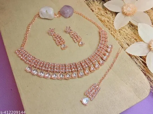Jewellery White Free Size for Women