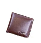 Faux Leather Wallet for Men (Brown)