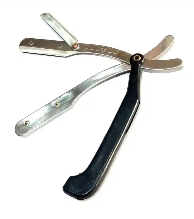 Nawani Folding Razor for Men & Boys (Black)