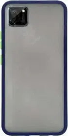 Back Cover for Realme C11 (Blue, Hard Case)