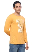 Round Neck Printed T-Shirt for Men 