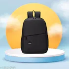 Polyester Backpack Bag, Black
